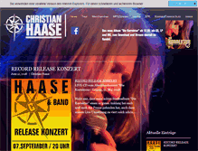 Tablet Screenshot of haase-band.de